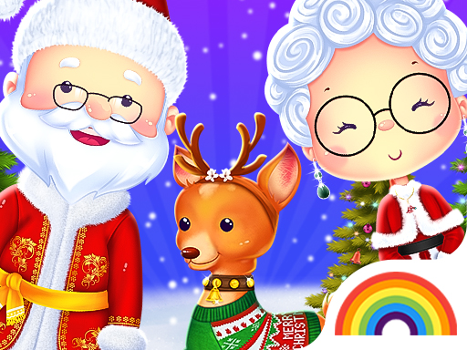 Mr And Mrs Santa Christmas Adventure Online Games For FREE